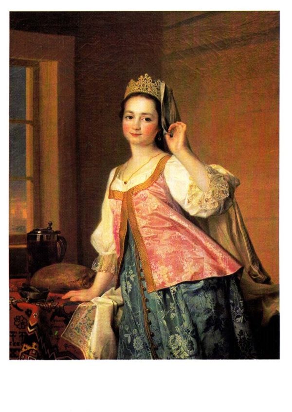 Портрет Агафии Дмитриевны Левицкой