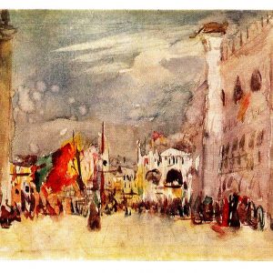 Старая открытка «Венеция»